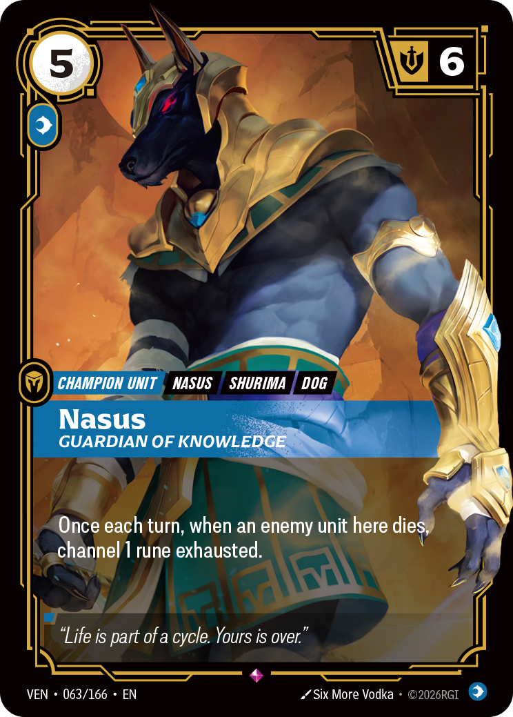 Nasus, Guardian of Knowledge (063/166) - VEN