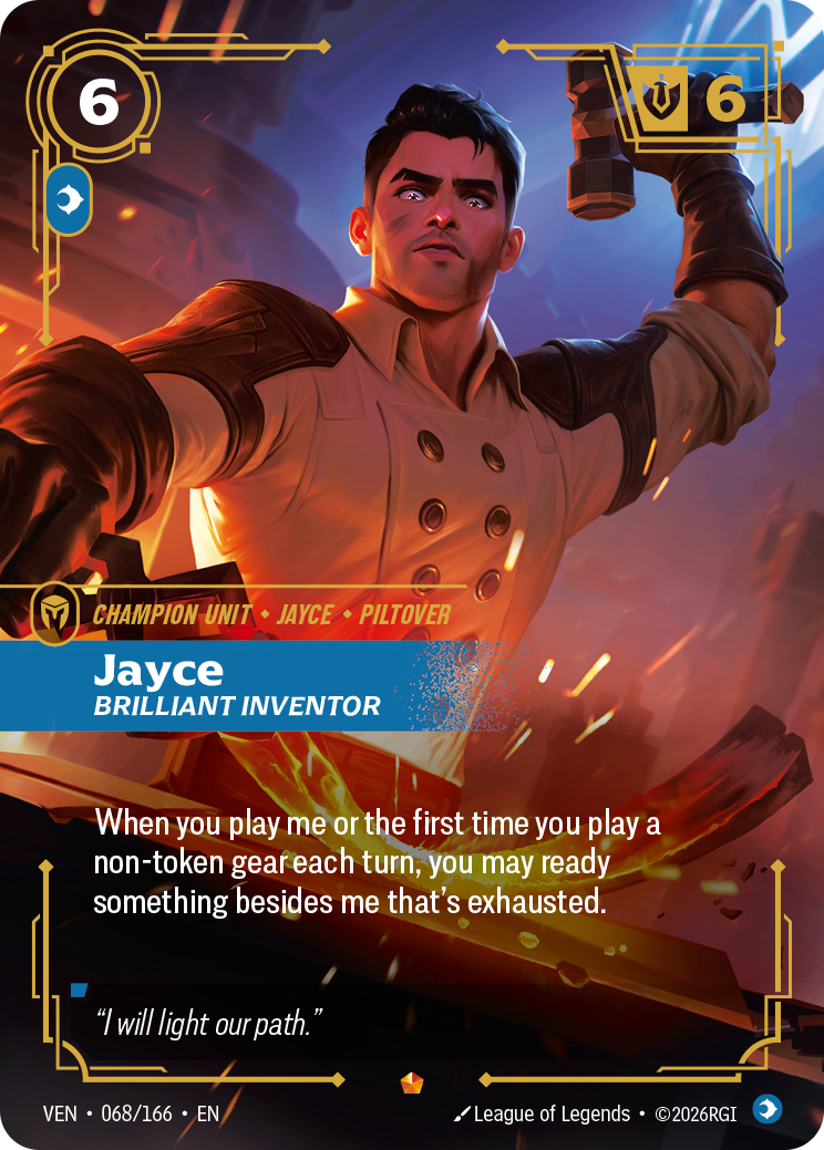 Jayce, Brilliant Inventor (068/166) - VEN