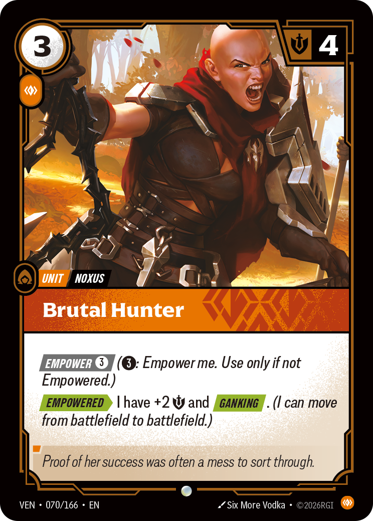 Brutal Hunter (070/166) - VEN
