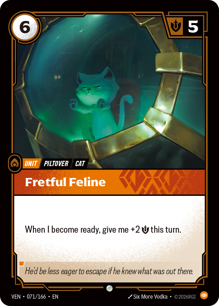 Fretful Feline (071/166) - VEN