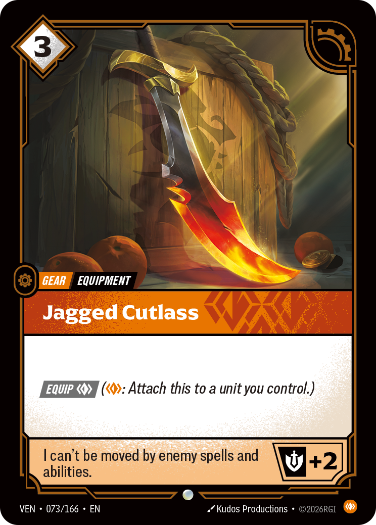 Jagged Cutlass (073/166) - VEN