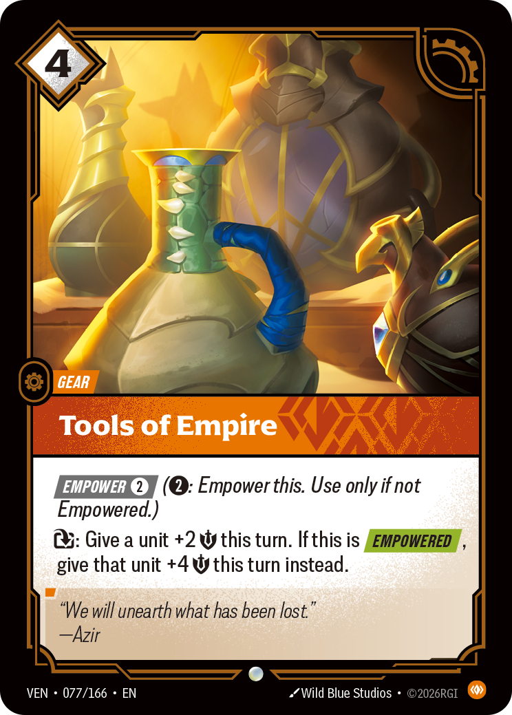 Tools of Empire (077/166) - VEN