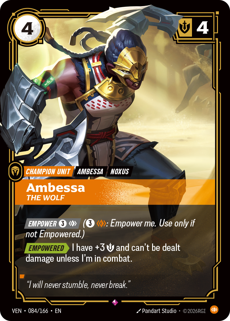 Ambessa, The Wolf (084/166) - VEN