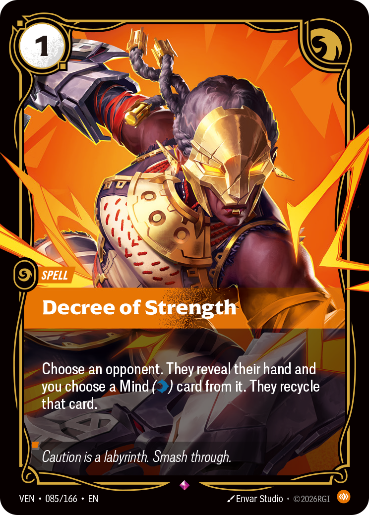 Decree of Strength (085/166) - VEN