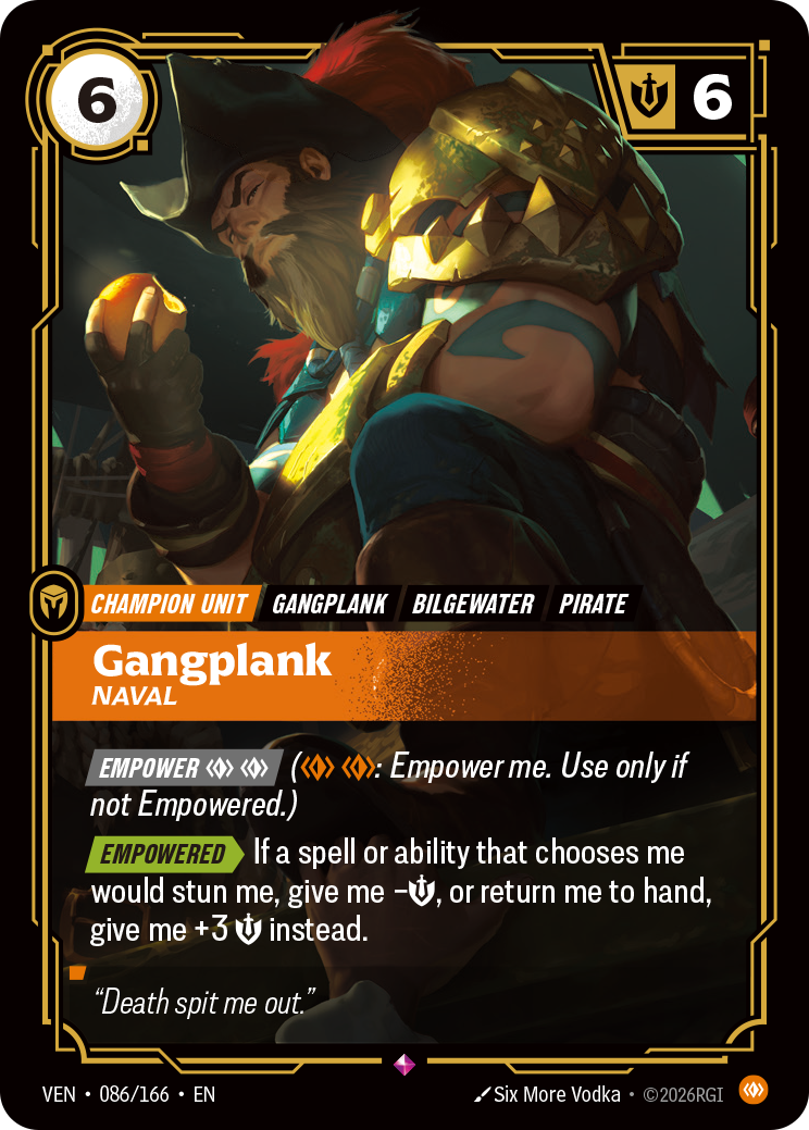 Gangplank, Naval (086/166) - VEN