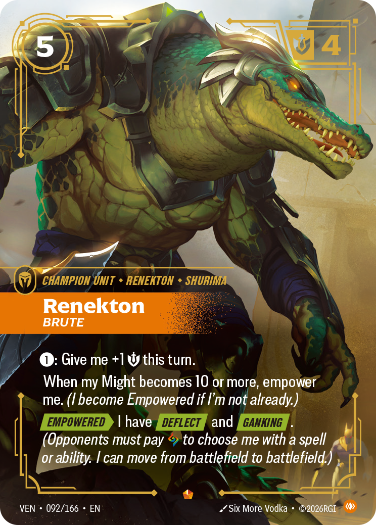Renekton, Brute (092/166) - VEN
