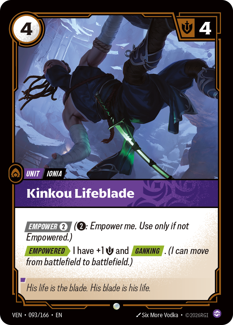 Kinkou Lifeblade (093/166) - VEN