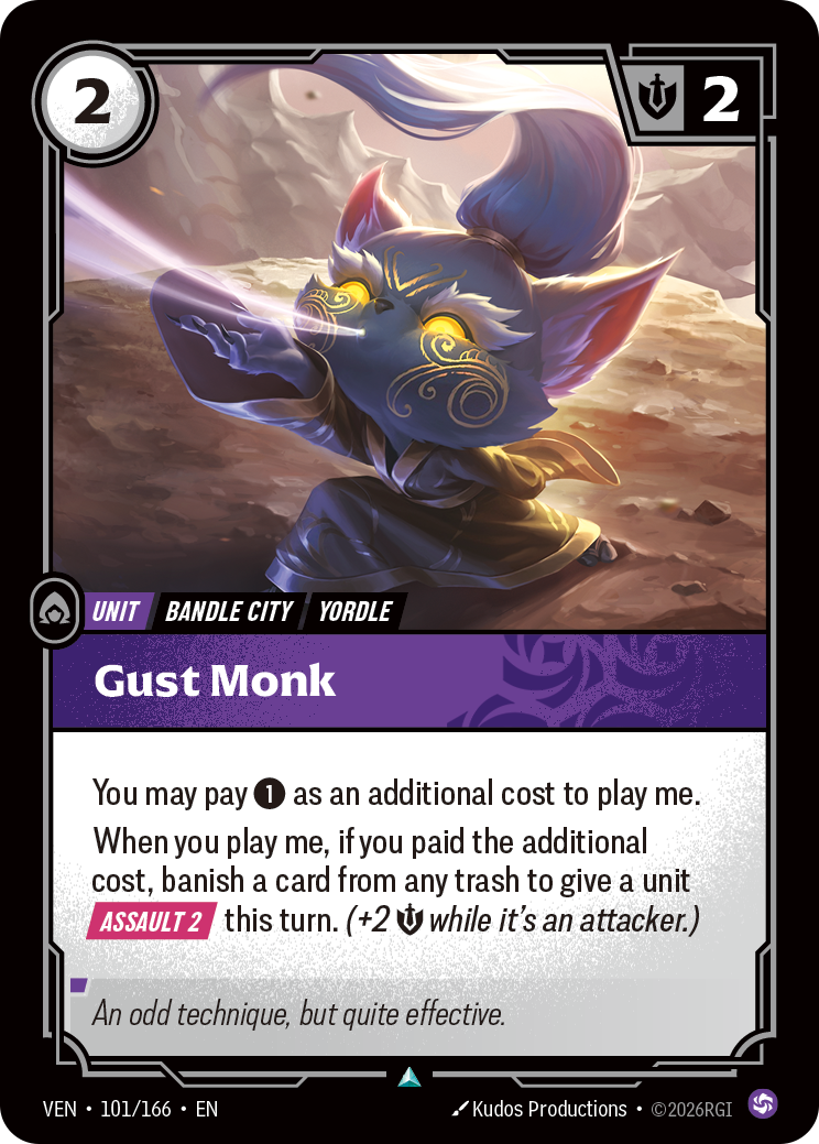 Gust Monk (101/166) - VEN