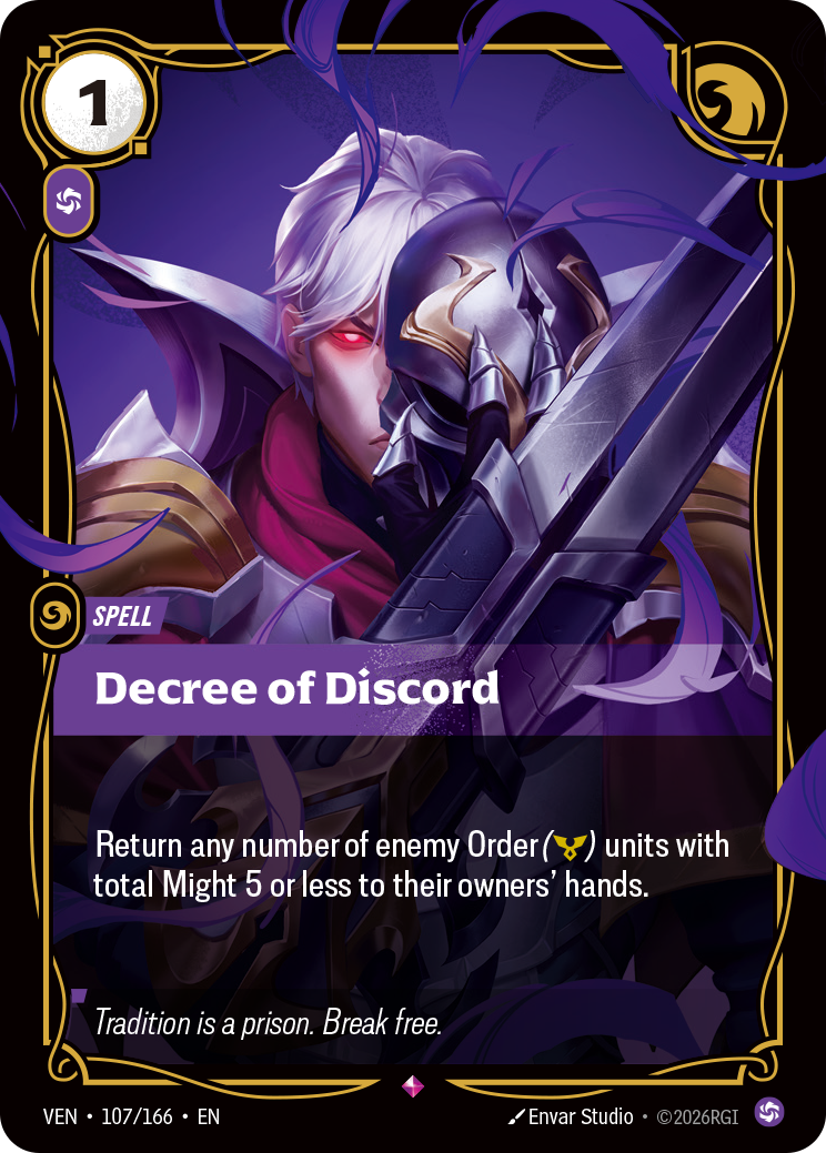 Decree of Discord (107/166) - VEN