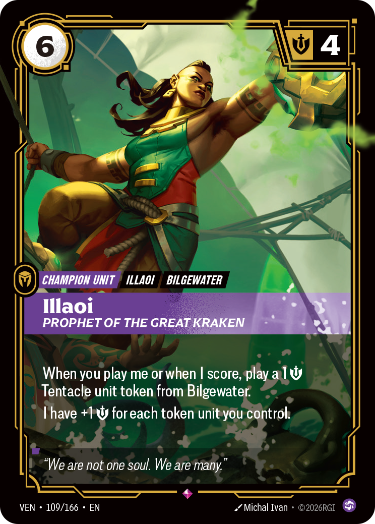 Illaoi, Prophet of the Great Kraken (109/166) - VEN