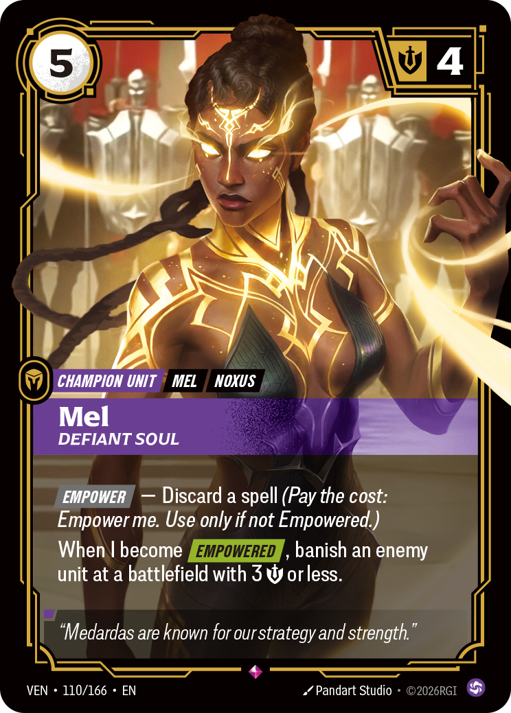 Mel, Defiant Soul (110/166) - VEN