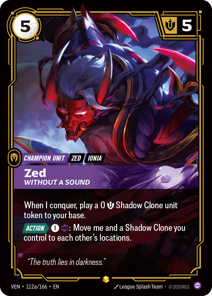 Zed, Without a Sound (112a/166) - VEN