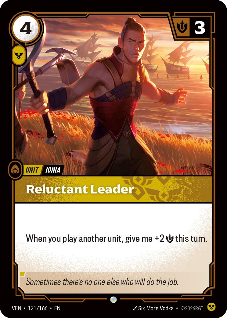 Reluctant Leader (121/166) - VEN