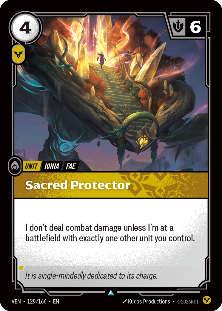 Sacred Protector (129/166) - VEN