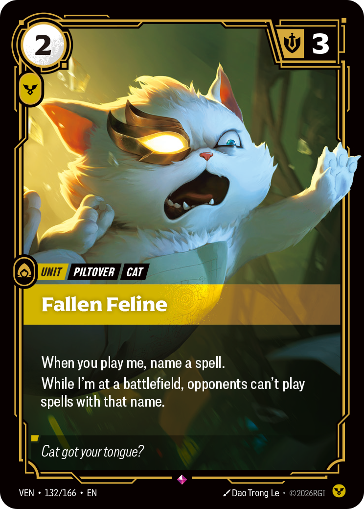 Fallen Feline (132/166) - VEN