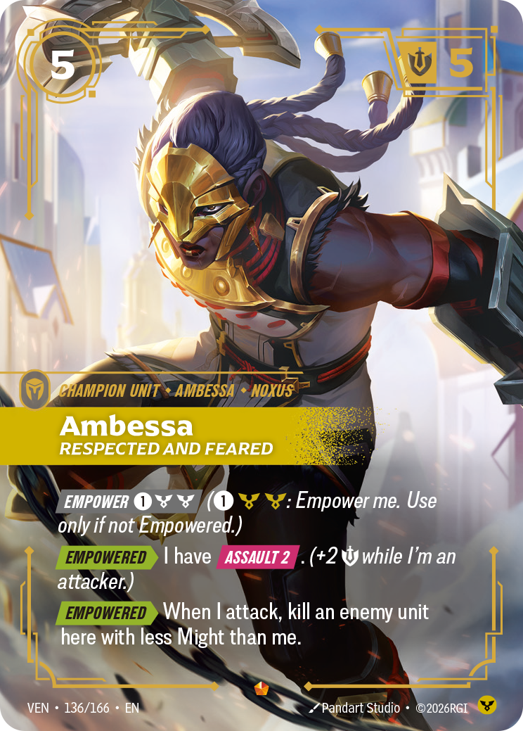 Ambessa, Respected and Feared (136/166) - VEN