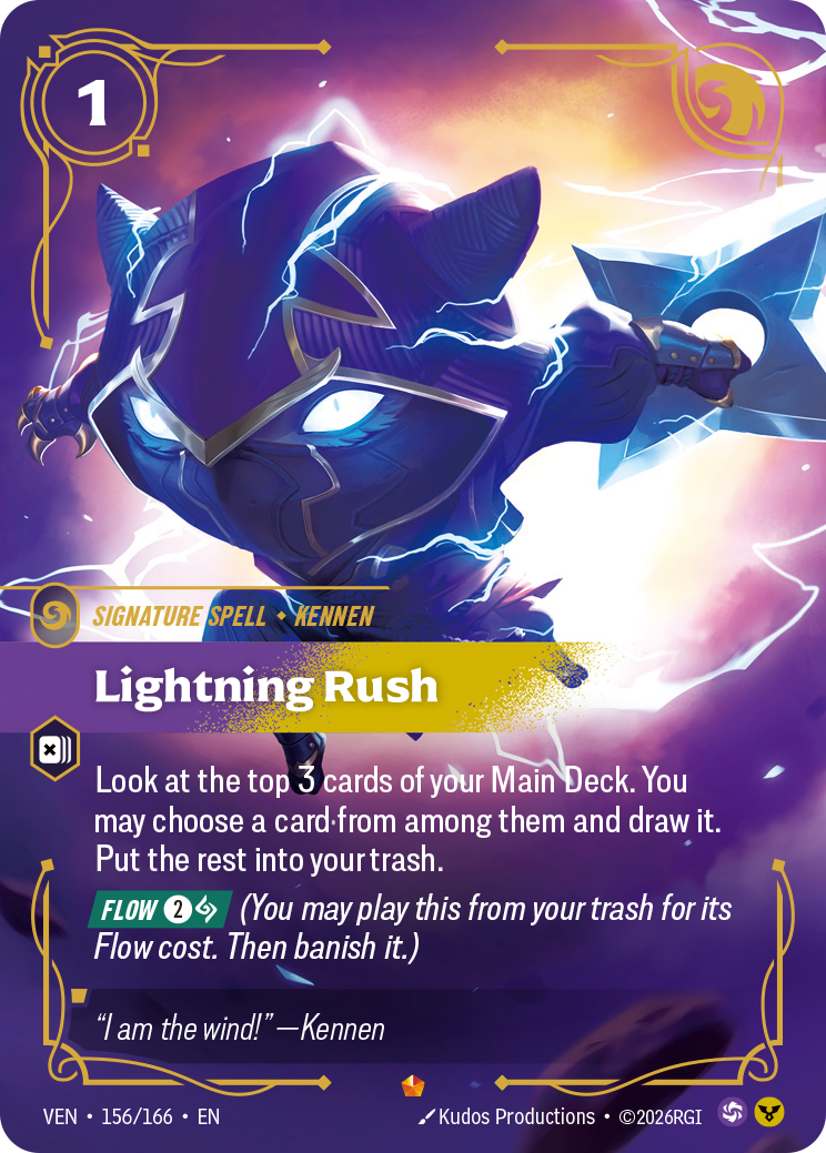 Lightning Rush (156/166) - VEN