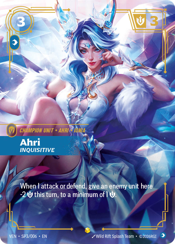 Ahri, Inquisitive (SP3/006) - VEN
