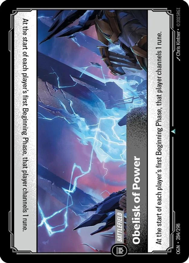 Obelisk of Power (284/298) - OGN - Foil